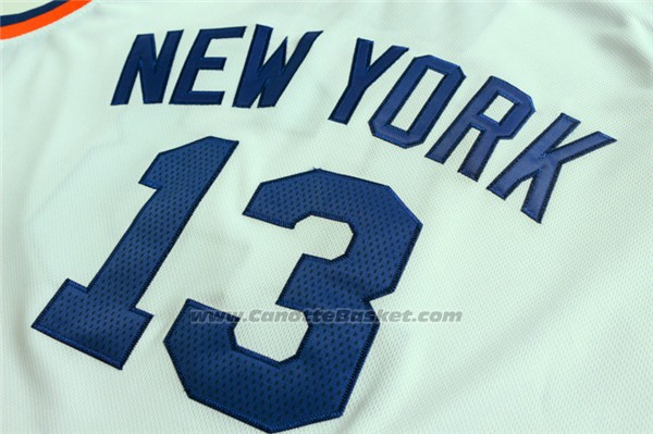 Maglia New York Knicks Joakim Noah #13 Retro Bianco